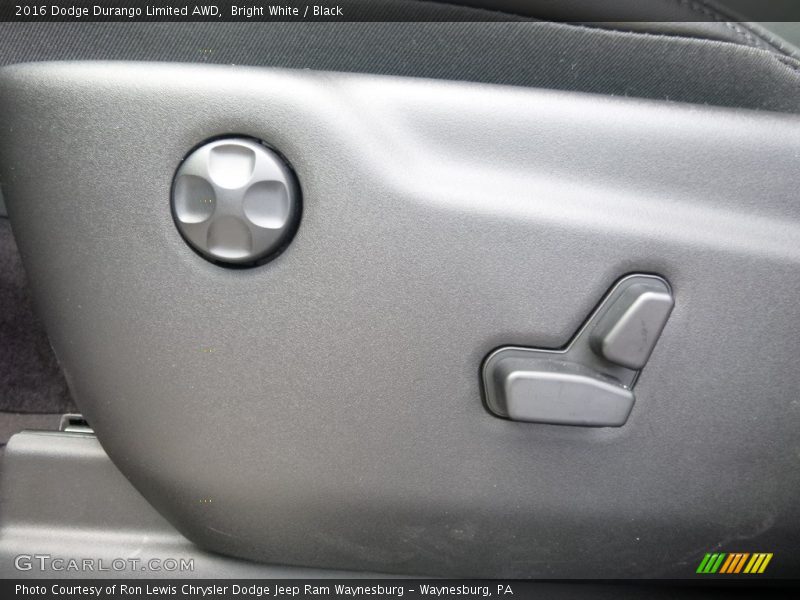Bright White / Black 2016 Dodge Durango Limited AWD