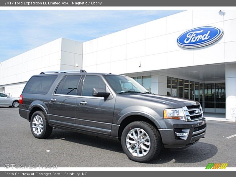 Magnetic / Ebony 2017 Ford Expedition EL Limited 4x4