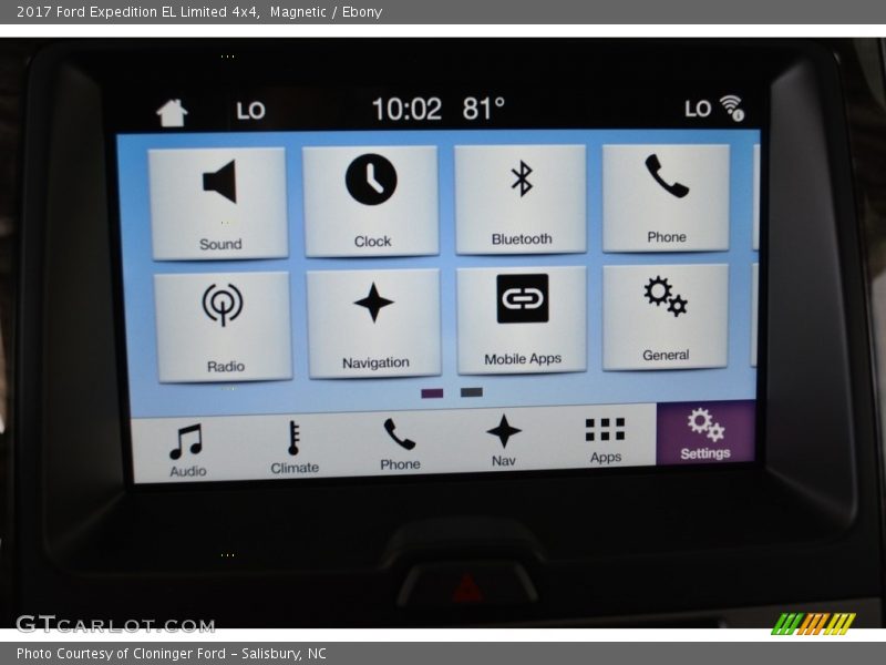 Magnetic / Ebony 2017 Ford Expedition EL Limited 4x4