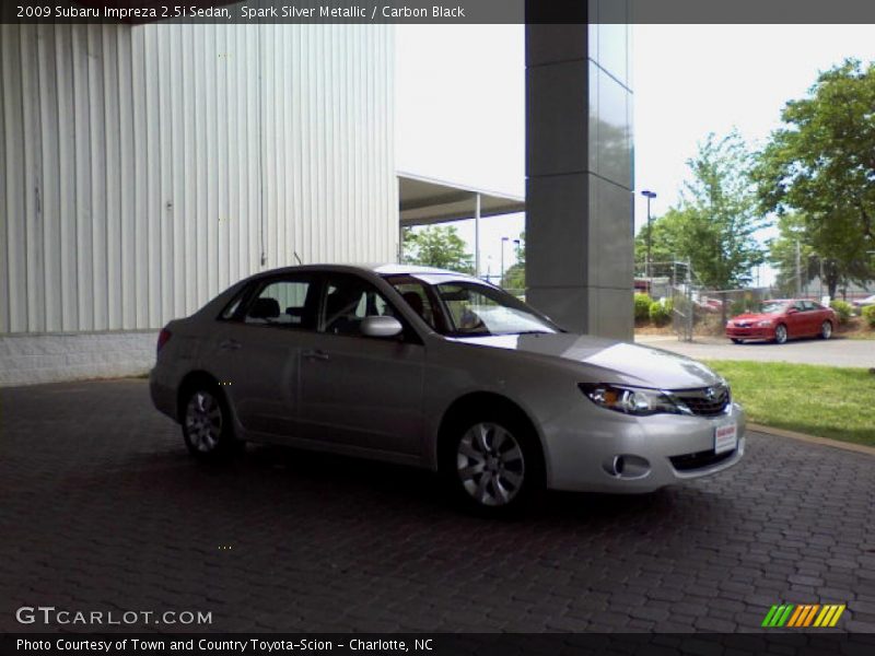 Spark Silver Metallic / Carbon Black 2009 Subaru Impreza 2.5i Sedan