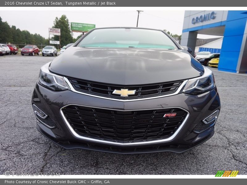 Tungsten Metallic / Jet Black 2016 Chevrolet Cruze LT Sedan