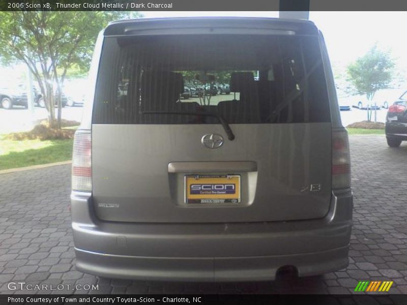 Thunder Cloud Metallic / Dark Charcoal 2006 Scion xB