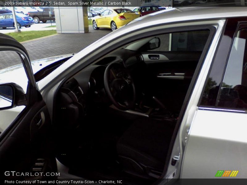 Spark Silver Metallic / Carbon Black 2009 Subaru Impreza 2.5i Sedan