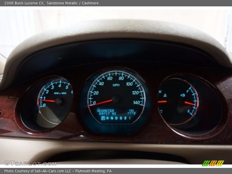 Sandstone Metallic / Cashmere 2006 Buick Lucerne CX