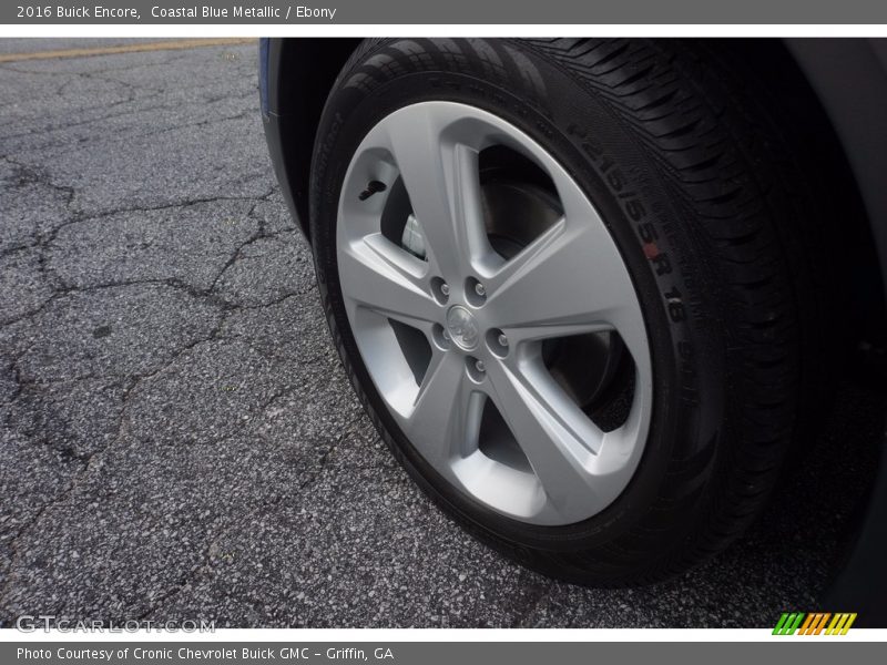 Coastal Blue Metallic / Ebony 2016 Buick Encore