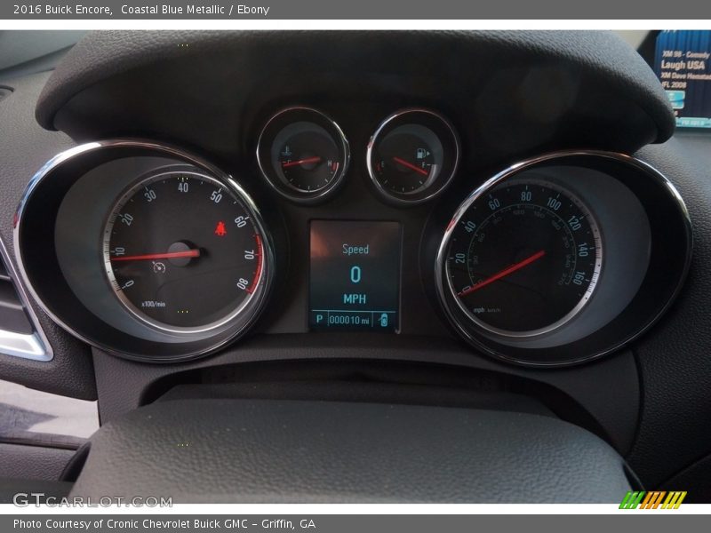 Coastal Blue Metallic / Ebony 2016 Buick Encore