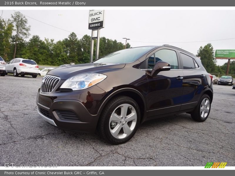 Rosewood Metallic / Ebony 2016 Buick Encore