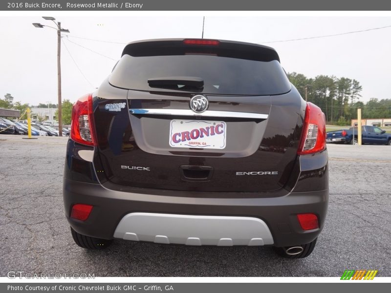 Rosewood Metallic / Ebony 2016 Buick Encore