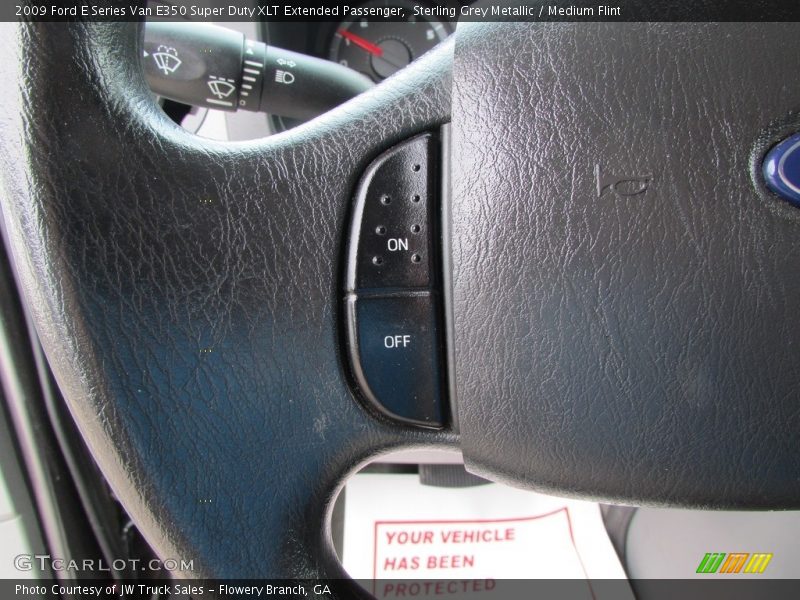 Sterling Grey Metallic / Medium Flint 2009 Ford E Series Van E350 Super Duty XLT Extended Passenger