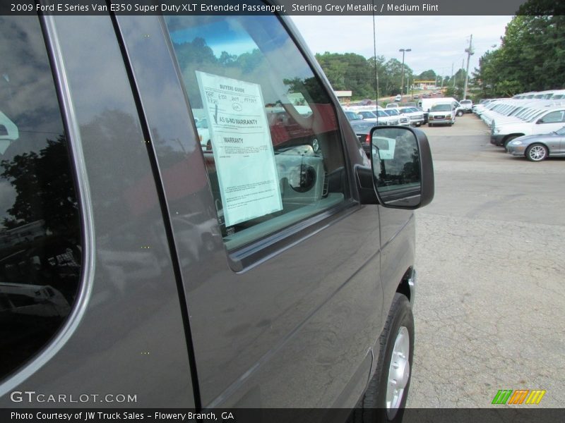 Sterling Grey Metallic / Medium Flint 2009 Ford E Series Van E350 Super Duty XLT Extended Passenger