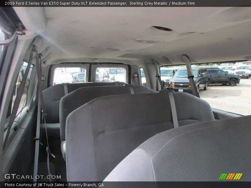 Sterling Grey Metallic / Medium Flint 2009 Ford E Series Van E350 Super Duty XLT Extended Passenger
