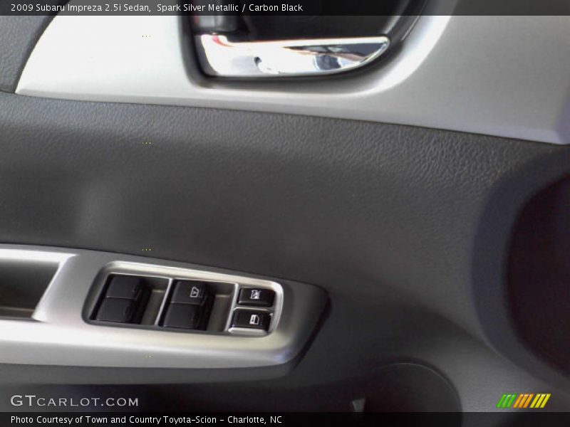 Spark Silver Metallic / Carbon Black 2009 Subaru Impreza 2.5i Sedan