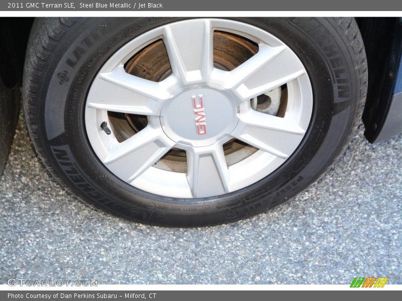 Steel Blue Metallic / Jet Black 2011 GMC Terrain SLE