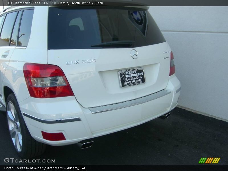 Arctic White / Black 2010 Mercedes-Benz GLK 350 4Matic