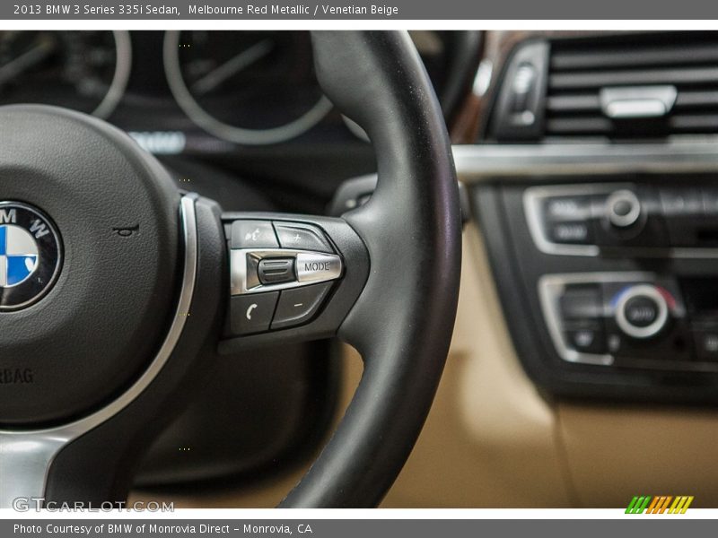 Melbourne Red Metallic / Venetian Beige 2013 BMW 3 Series 335i Sedan