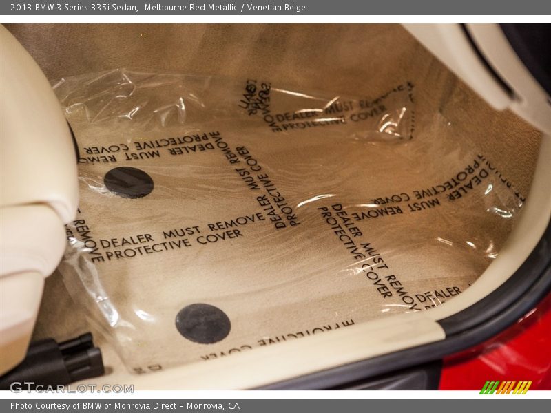 Melbourne Red Metallic / Venetian Beige 2013 BMW 3 Series 335i Sedan
