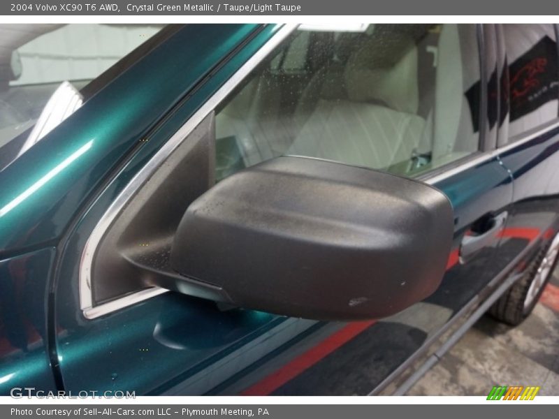 Crystal Green Metallic / Taupe/Light Taupe 2004 Volvo XC90 T6 AWD