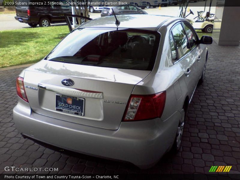 Spark Silver Metallic / Carbon Black 2009 Subaru Impreza 2.5i Sedan