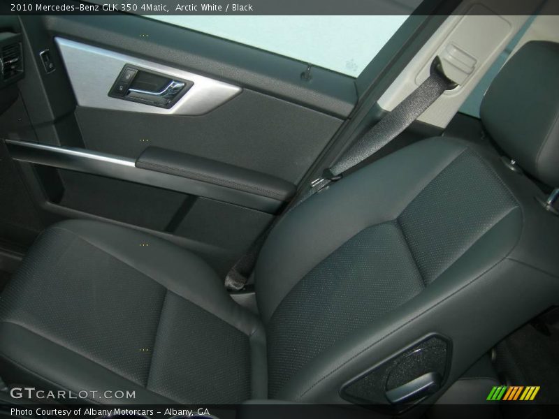Arctic White / Black 2010 Mercedes-Benz GLK 350 4Matic