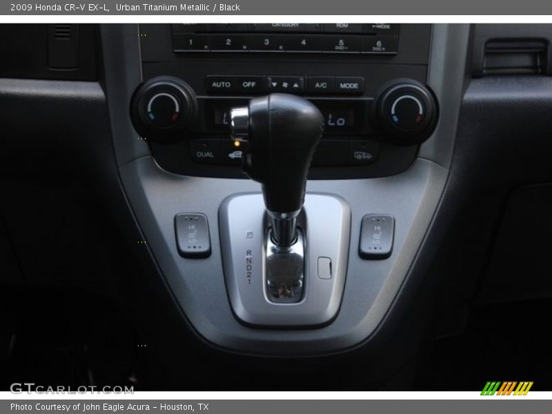 Urban Titanium Metallic / Black 2009 Honda CR-V EX-L