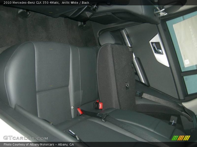 Arctic White / Black 2010 Mercedes-Benz GLK 350 4Matic