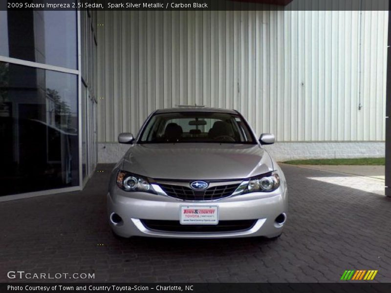 Spark Silver Metallic / Carbon Black 2009 Subaru Impreza 2.5i Sedan