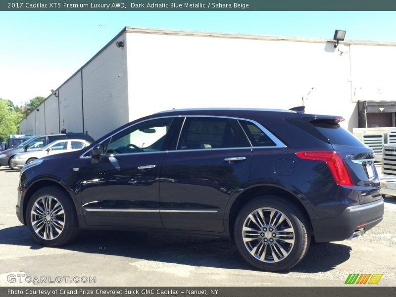  2017 XT5 Premium Luxury AWD Dark Adriatic Blue Metallic