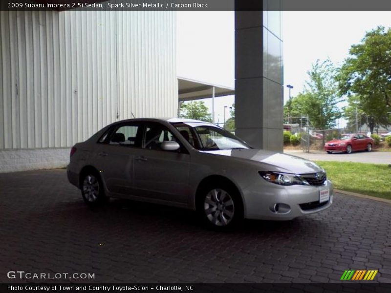 Spark Silver Metallic / Carbon Black 2009 Subaru Impreza 2.5i Sedan