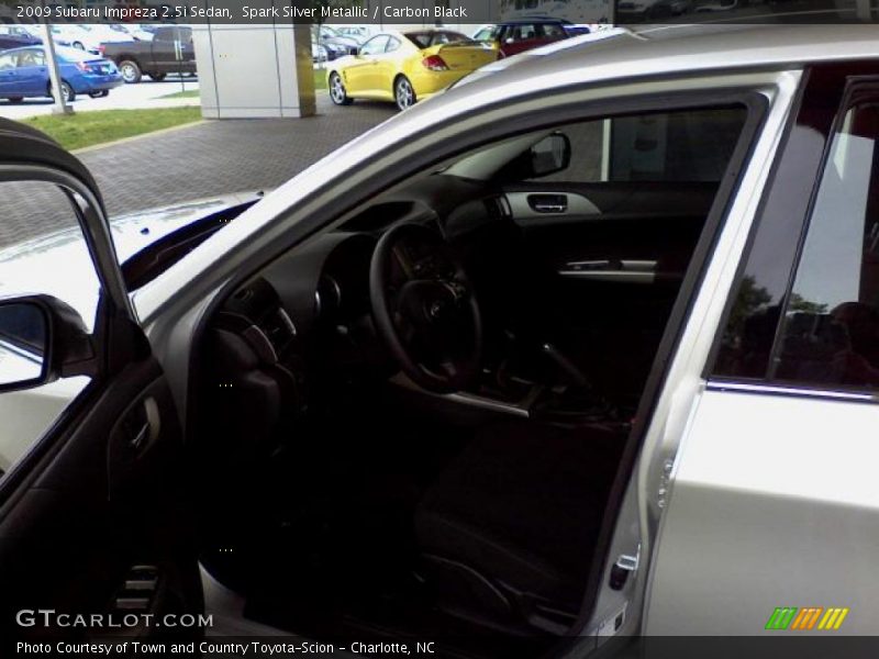 Spark Silver Metallic / Carbon Black 2009 Subaru Impreza 2.5i Sedan