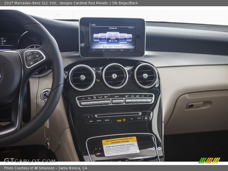 designo Cardinal Red Metallic / Silk Beige/Black 2017 Mercedes-Benz GLC 300
