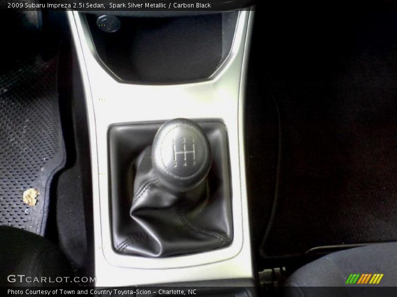 Spark Silver Metallic / Carbon Black 2009 Subaru Impreza 2.5i Sedan