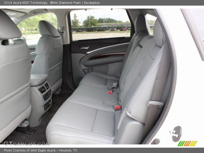 White Diamond Pearl / Eucalyptus 2014 Acura MDX Technology
