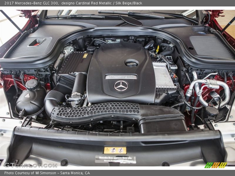  2017 GLC 300 Engine - 2.0 Liter Turbocharged DOHC 16-Valve VVT 4 Cylinder