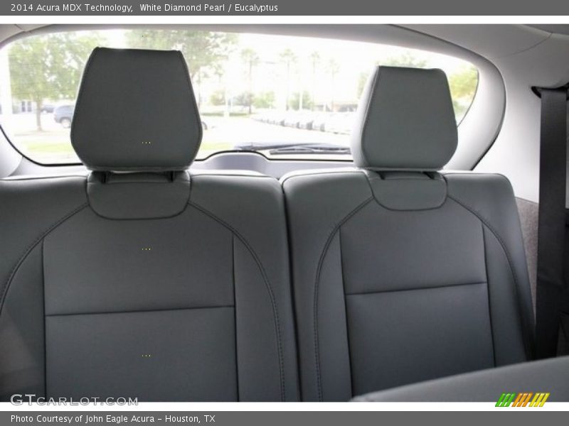 White Diamond Pearl / Eucalyptus 2014 Acura MDX Technology