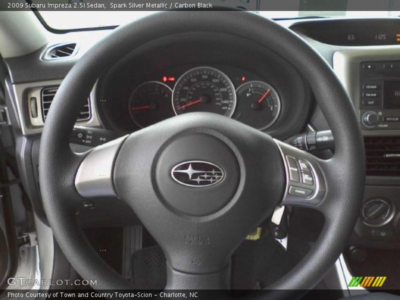 Spark Silver Metallic / Carbon Black 2009 Subaru Impreza 2.5i Sedan