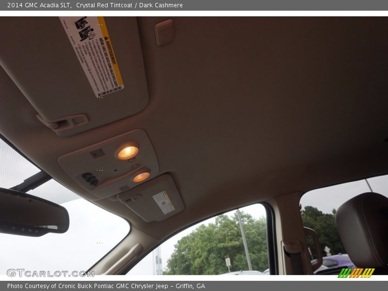 Crystal Red Tintcoat / Dark Cashmere 2014 GMC Acadia SLT