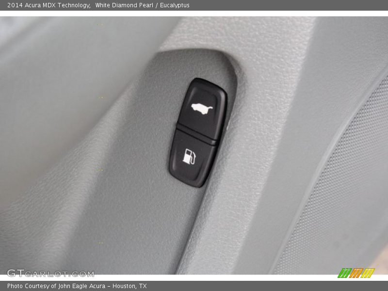 White Diamond Pearl / Eucalyptus 2014 Acura MDX Technology