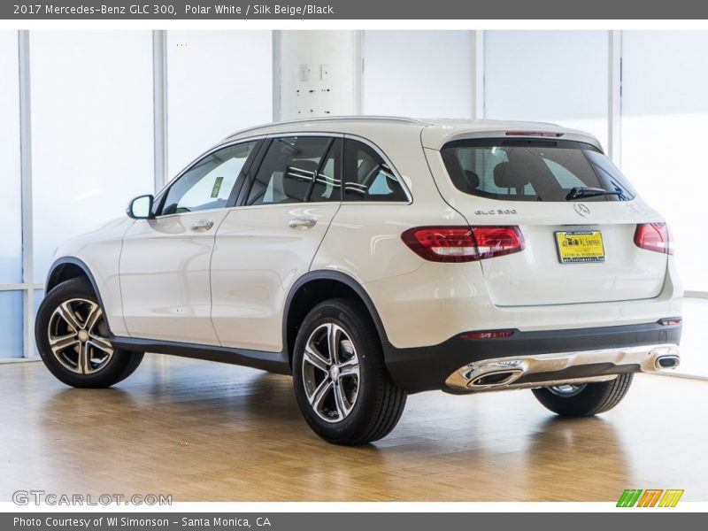 Polar White / Silk Beige/Black 2017 Mercedes-Benz GLC 300