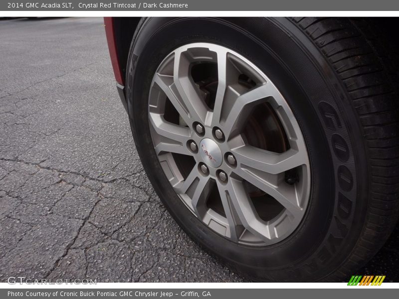 Crystal Red Tintcoat / Dark Cashmere 2014 GMC Acadia SLT