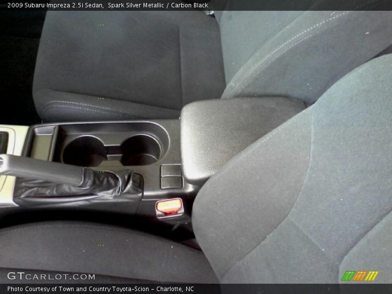 Spark Silver Metallic / Carbon Black 2009 Subaru Impreza 2.5i Sedan