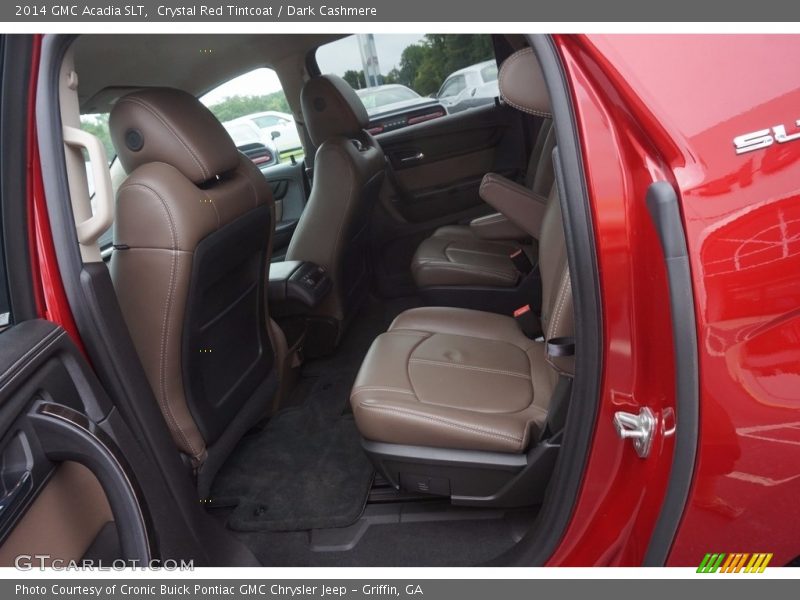 Crystal Red Tintcoat / Dark Cashmere 2014 GMC Acadia SLT