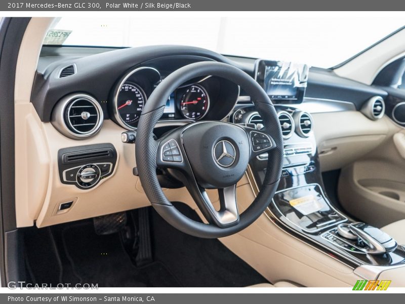 Dashboard of 2017 GLC 300