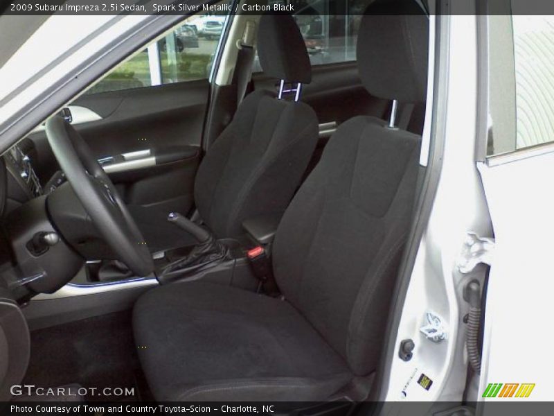 Spark Silver Metallic / Carbon Black 2009 Subaru Impreza 2.5i Sedan