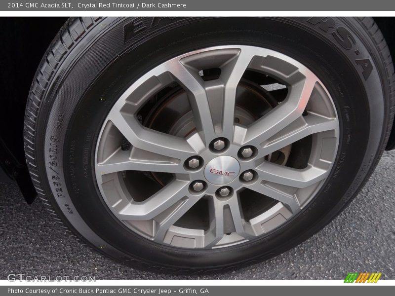 Crystal Red Tintcoat / Dark Cashmere 2014 GMC Acadia SLT