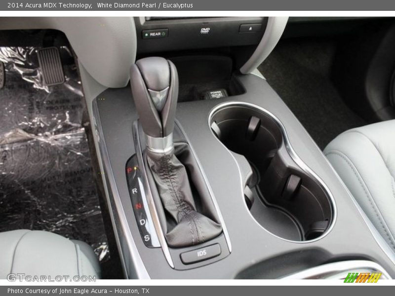 White Diamond Pearl / Eucalyptus 2014 Acura MDX Technology