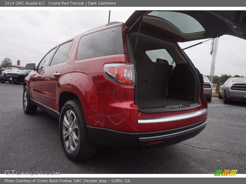 Crystal Red Tintcoat / Dark Cashmere 2014 GMC Acadia SLT