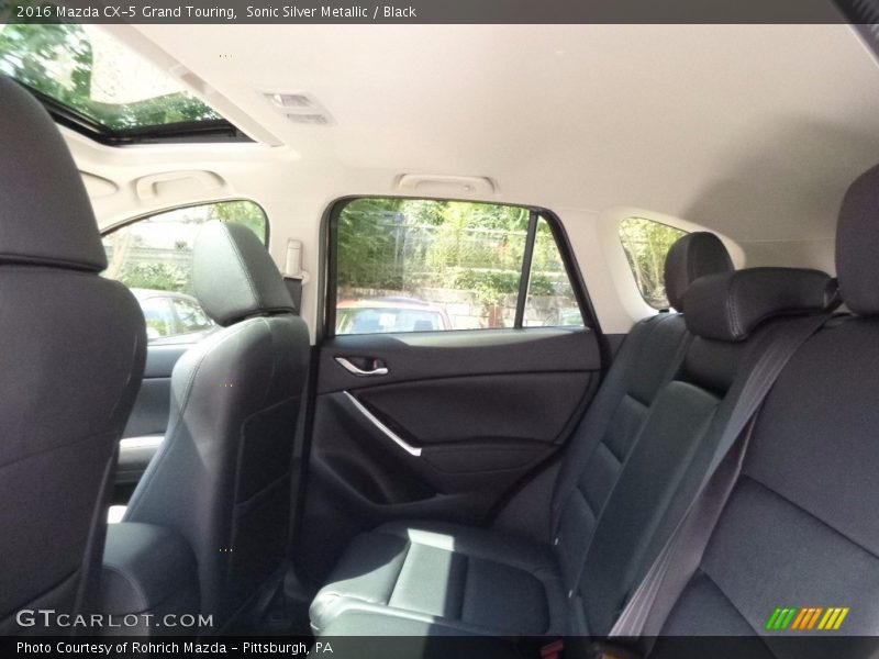 Sonic Silver Metallic / Black 2016 Mazda CX-5 Grand Touring