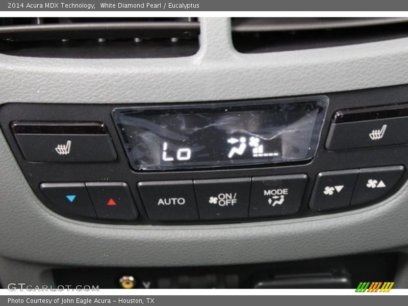 White Diamond Pearl / Eucalyptus 2014 Acura MDX Technology