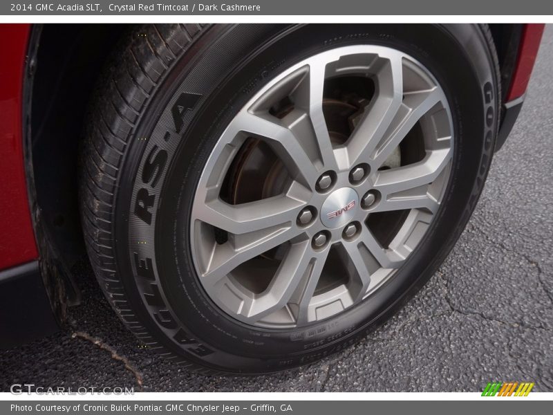 Crystal Red Tintcoat / Dark Cashmere 2014 GMC Acadia SLT