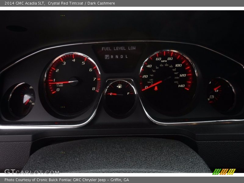 Crystal Red Tintcoat / Dark Cashmere 2014 GMC Acadia SLT
